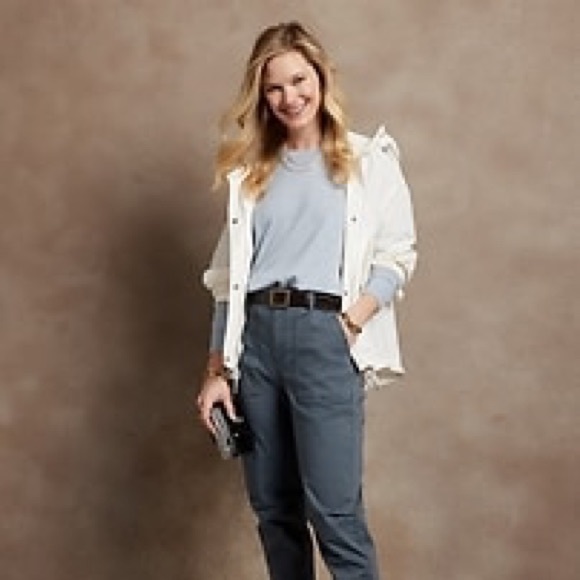 BR Factory Loose Side Slit Sweater - Stormy Blue - Picture 4 of 4